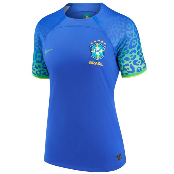 Camiseta Brasil 2nd Mujer 2022-2023